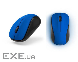 Hama ''MW-300 V2'' Оптична 3-кнопкова бездротова миша, безшумна, USB-приймач, синя (00173021)