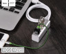 USB-хаб HOCO HB1 4USB Line machine Silver (6957531038146)