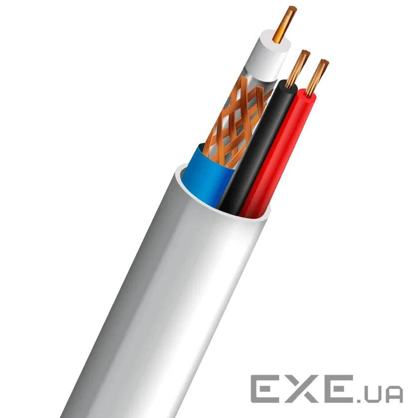 Кабель коаксиальный Trinix TRINIX SL-59+2*0,5 CU INDOOR "ОS" структура (305м)