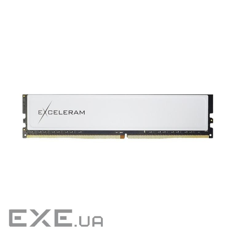 Модуль пам'яті EXCELERAM Black&White DDR4 3200MHz 16GB White Sark (EBW4163222X)