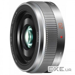 Об"єктив Panasonic Lumix G 20mm f/1.7 ASPH metal body black (H-H020AE-K)