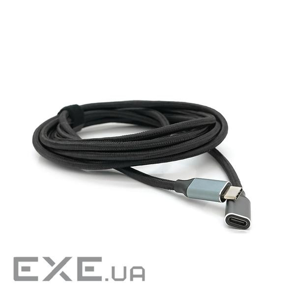 Підовжувач Type-C to Type-C (USB 3.2 GEN2 male to female) (YT-TC-TC-B-3m male to female)