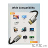Кабель мультимедійний HDMI mini M to HDMI M 0.5m 8K60Hz Cabletime (CA915859)