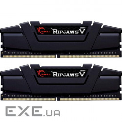 Модуль пам'яті G. SKILL Ripjaws V Classic Black DDR4 3600MHz 16GB Kit 2x8GB (F4-3600C18D-16GVK)