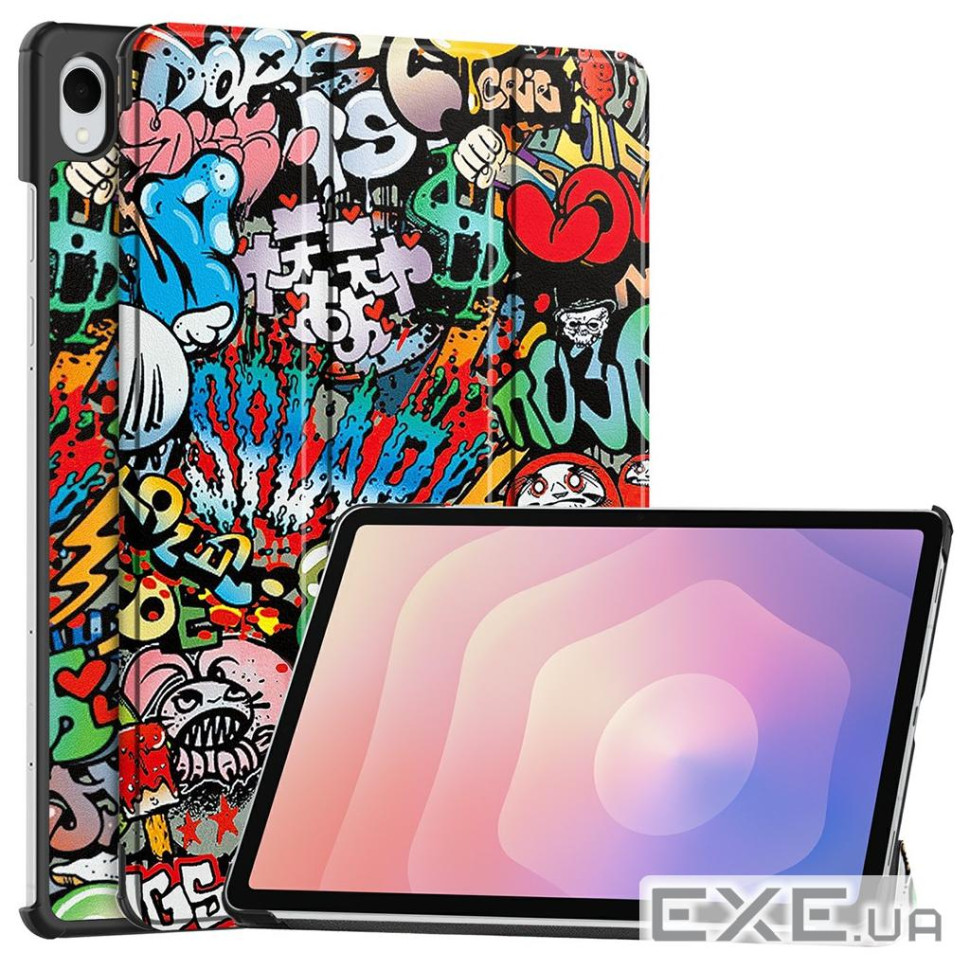 Чохол до планшета BeCover Smart Case Samsung Galaxy Tab S11 (SM-X730/X736) 11.0" Graffiti (714655)