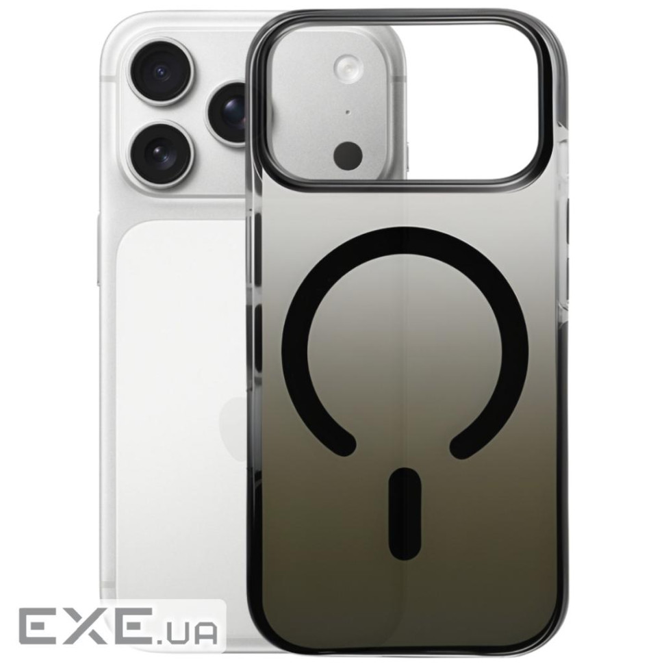 Чохол до мобільного телефона BeCover FIBRA Shock-Proof MagSafe Apple iPhone 17 Pro Max Black (715468