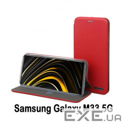 Чохол для моб. телефону BeCover Exclusive Samsung Galaxy M33 5G SM-M336 Burgundy Red (707943)