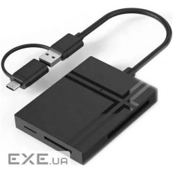 Кардрідер POWERPLANT 5-slot USB-C (CA913824)