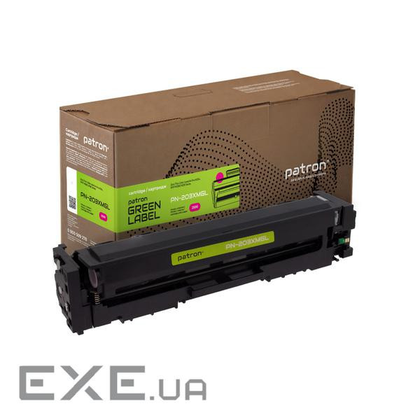 Картридж Patron HP 203X (CF543X) magenta Green Label (PN-203XMGL)