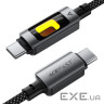 Кабель USB 2.0 Type-C M-M, 1.2 м 60W C21-03 Black Acefast (6974316284666)