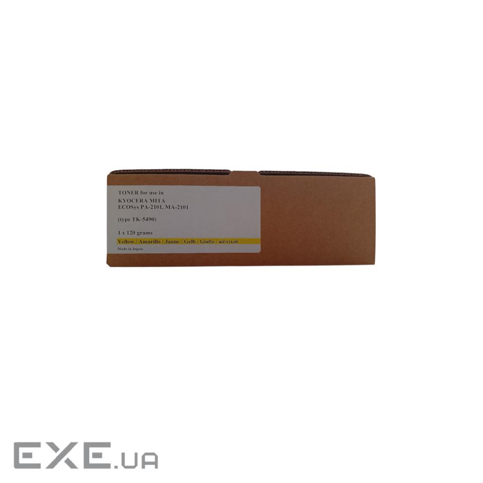Тонер-картридж Tomoegawa KYOCERA TK-5490Y/1T0C22ANL1 Yellow + chip (PY461Y.120Y)