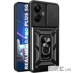 Чохол до мобільного телефона BeCover Military Realme 10 Pro Plus 5G Black (710022)