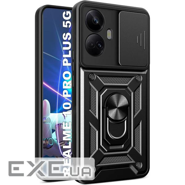 Чохол до мобільного телефона BeCover Military Realme 10 Pro Plus 5G Black (710022)