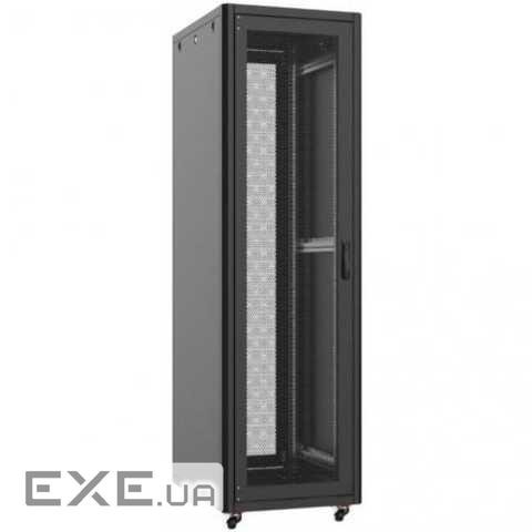 Шафа MIRSAN 19, 42U, GTN, перфоровані двері, 600x1000 мм, максимально 1000 (MR.GTN42U61DE.01 PRF63) 1000 (MR.GTN42U61DE.