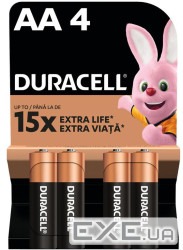 Батарейка DURACELL LR06 MN1500 1x4 шт . (81545403)
