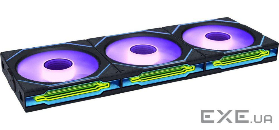 Набір кулерів для корпусу Lian Li Uni Fan SL-INF Wireless 120 Reverse Blade 3 i (G99.12RSLIN1W3B.00)