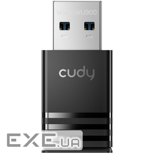 Адаптер WiFi Cudy WU900, AX900 Wi-Fi 6 USB Adapter