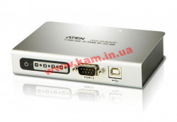 USB to 4xRS-232 Port Converter (In: 1x USB Type B Female, Out : 4x DB-9 Male), ATEN. (UC-2324)