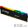 Модуль пам'яті KINGSTON FURY Beast RGB EXPO Black DDR5 6000MHz 16GB (KF560C30BBEA-16)