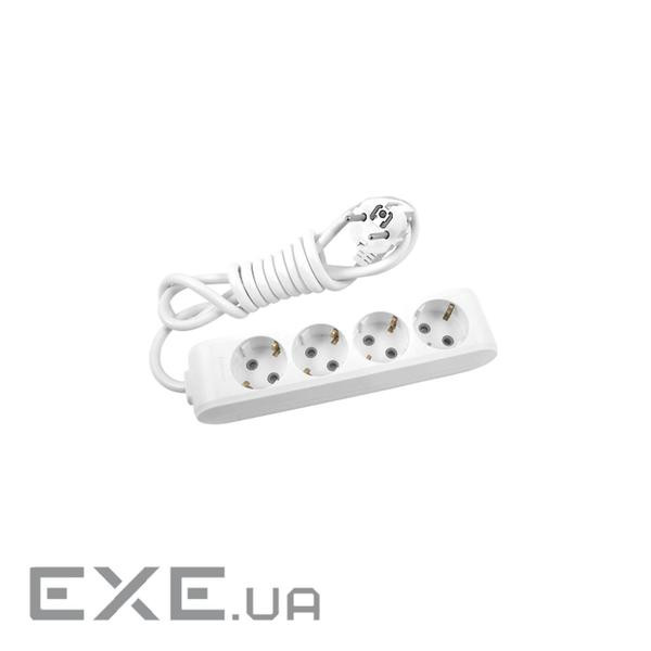 Мережевий подовжувач Panasonic X-tendia 4 розетки, 3м (WLTB04432GR-UA)