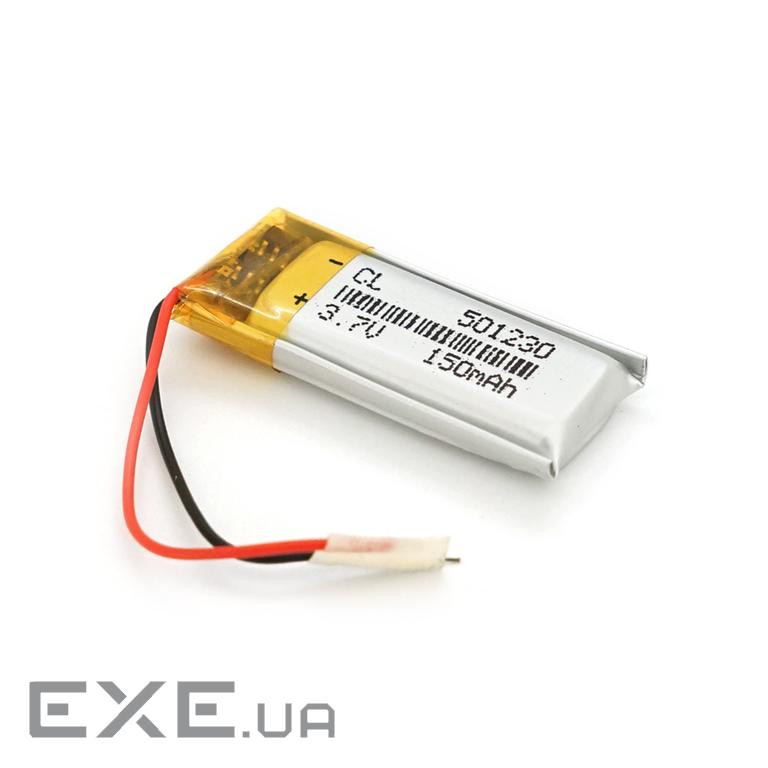 Літій-полімерний акумулятор 5*12*30mm (Li-ion 3.7В 140мА&middot,год) (501230) ) (501230)