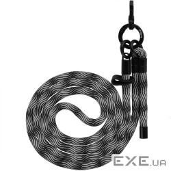 Proove Twist Spiral Cross-Body Strap black/silver (PSBSUNOC1515)