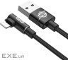 Дата кабель USB 2.0 AM to Lightning 2.0m 1.5A 90 corner black Baseus (CALMVP-A01)