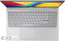 ноутбук 15.6FMI/C5 320/16/512/Intel HD/D OS/BL/Cool Silver ASUS X1504MA-BQ106 (90NB17I2-M005B0)