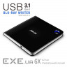 Оптичний привід Blu-Ray/ HD-DVD ASUS SBW-06D5H-U/BLK/G/AS