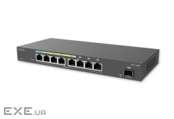 Комутатор розширювач 8-port GbE PoE.af/at(+) 60W, SFP port ENGENIUS EXT1109P (1402A0414301)