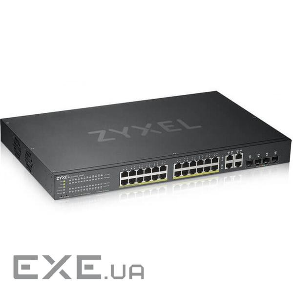 Комутатор мережевий ZyXel GS1920-24HPv2 (GS192024HPV2-EU0101F)