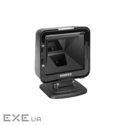 Сканер штрих-коду Mindeo MP8600 2D, USB, стенд, black
