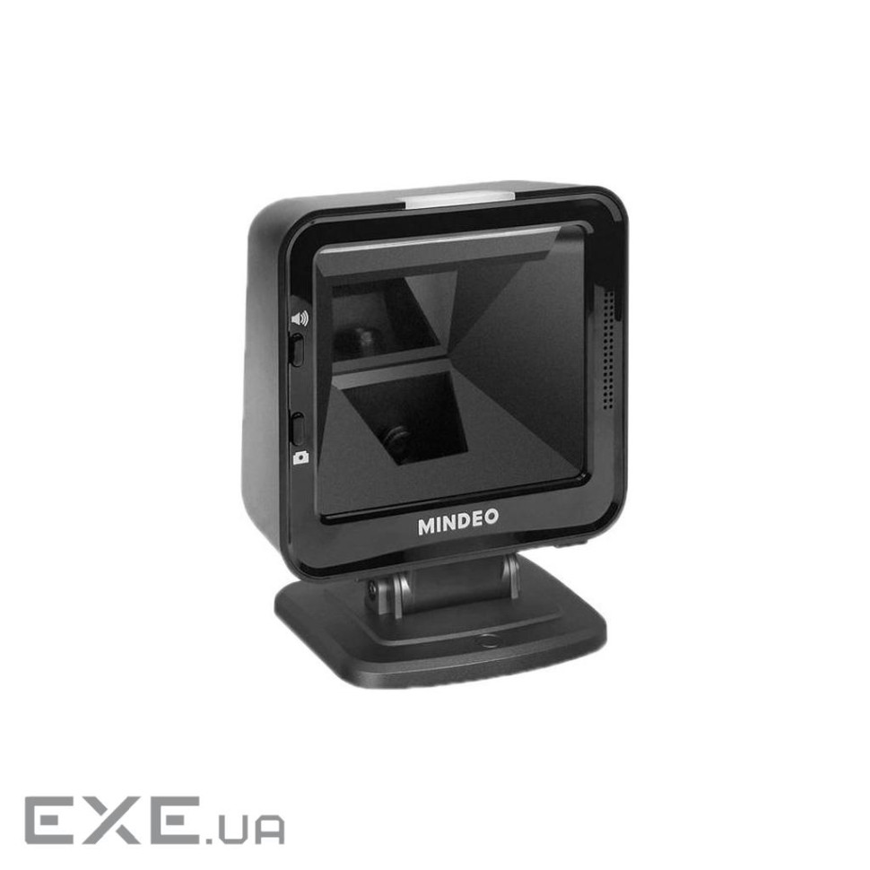 Сканер штрих-коду Mindeo MP8600 2D, USB, стенд, black