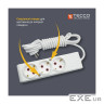 Мережевий подовжувач TECCO 3м 6 постів white (8681277842313)