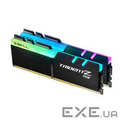 Набір пам'яті G.SKILL Trident Z RGB DDR4 3200MHz 32GB Kit 2x16GB (F4-3200C16D-32GTZRX)