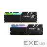 Набір пам'яті G.SKILL Trident Z RGB DDR4 3200MHz 32GB Kit 2x16GB (F4-3200C16D-32GTZRX)
