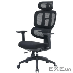 Крісло офісне OfficePro Skyline OC580-B-B-B