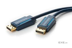 Кабель монітора-сигнальний Click Tronic DisplayPort M/M 10.0m,Casual 4K@60Hz D=6.0mm (75.07.0715-1)