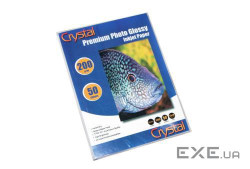 Фотопапір Crystal, глянсовий, 13x18, 200 г/м2, 50 арк (GL-1318-200-50) (GL-1318-200-50)