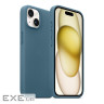Чохол до мобільного телефона Armorstandart FAKE Leather Case Apple iPhone 15 Plus Sea Blue (ARM76298