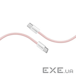 Дата кабель USB-C to USB-C 2.0m Promate (ecoline-cc200.pink)