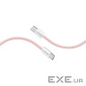 Дата кабель USB-C to USB-C 2.0m Promate (ecoline-cc200.pink)