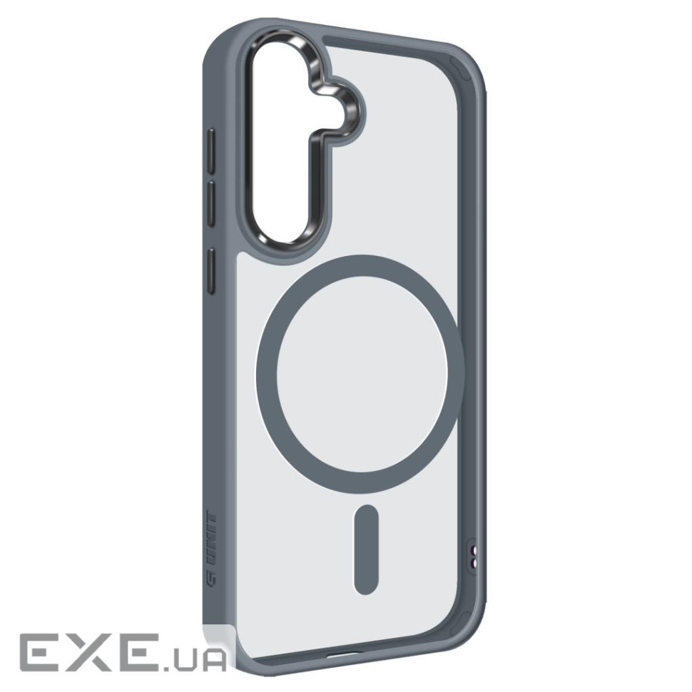 Чохол до мобільного телефона Armorstandart Unit MagSafe Samsung S25 Titanium Grey (ARM82262)