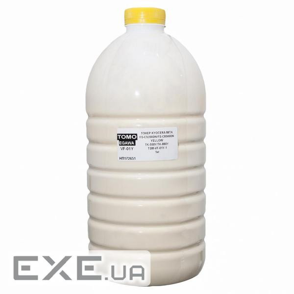 Тонер KYOCERA TK-550/TK-880 1 kg YELLOW Tomoegawa (VF-01Y-1)