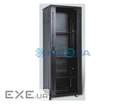 Шафа напольна Kingda 22U 19" 600x600 RAL9004 (KD-002-6622)