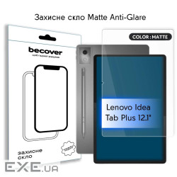 Защитное стекло BeCover (Matte Anti-Glare) для Lenovo Idea Tab Plus 12.1" (714905)