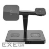 Зарядний пристрій Canyon wireless charger WS-404 15W 4in1 Black (CNS-WCS404)