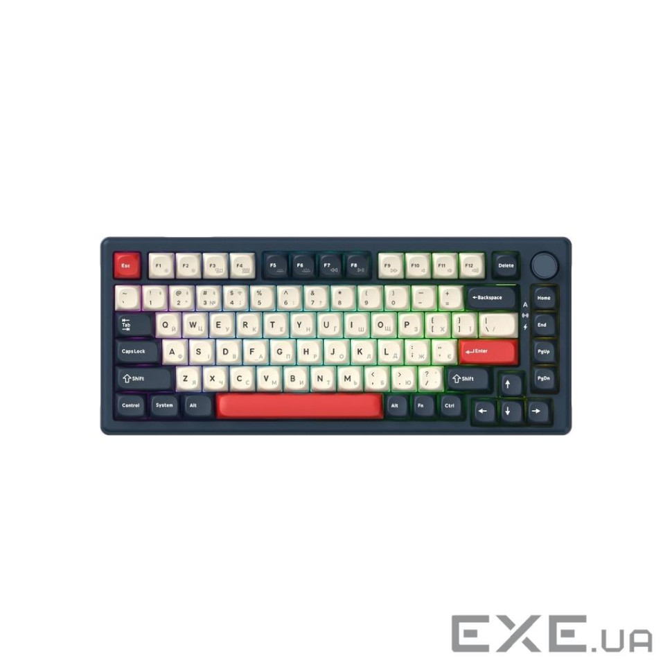 Бездротова механічна клавіатура GamePro Asgard Yord (MK266BL)