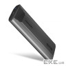 Кишеня зовнішня AXAGON USB-C 10Gbps metal box for M.2 NVMe & SATA SSD THIN SCREWLESS (EEM2-GTS2)