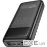 Универсальная мобильная батарея Hoco DB81 Apollo 65W 30000mAh Black (6942007637749)